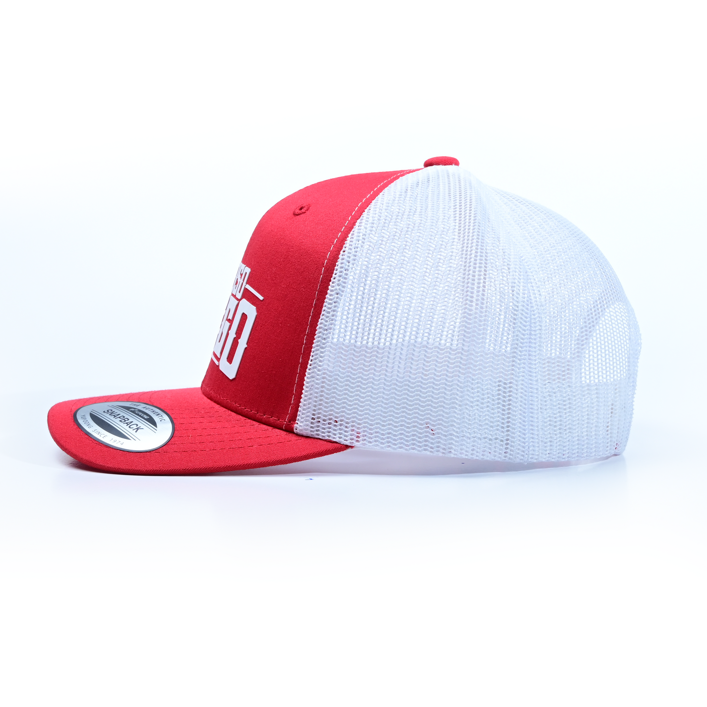 Snapback Hat Red/White Logo